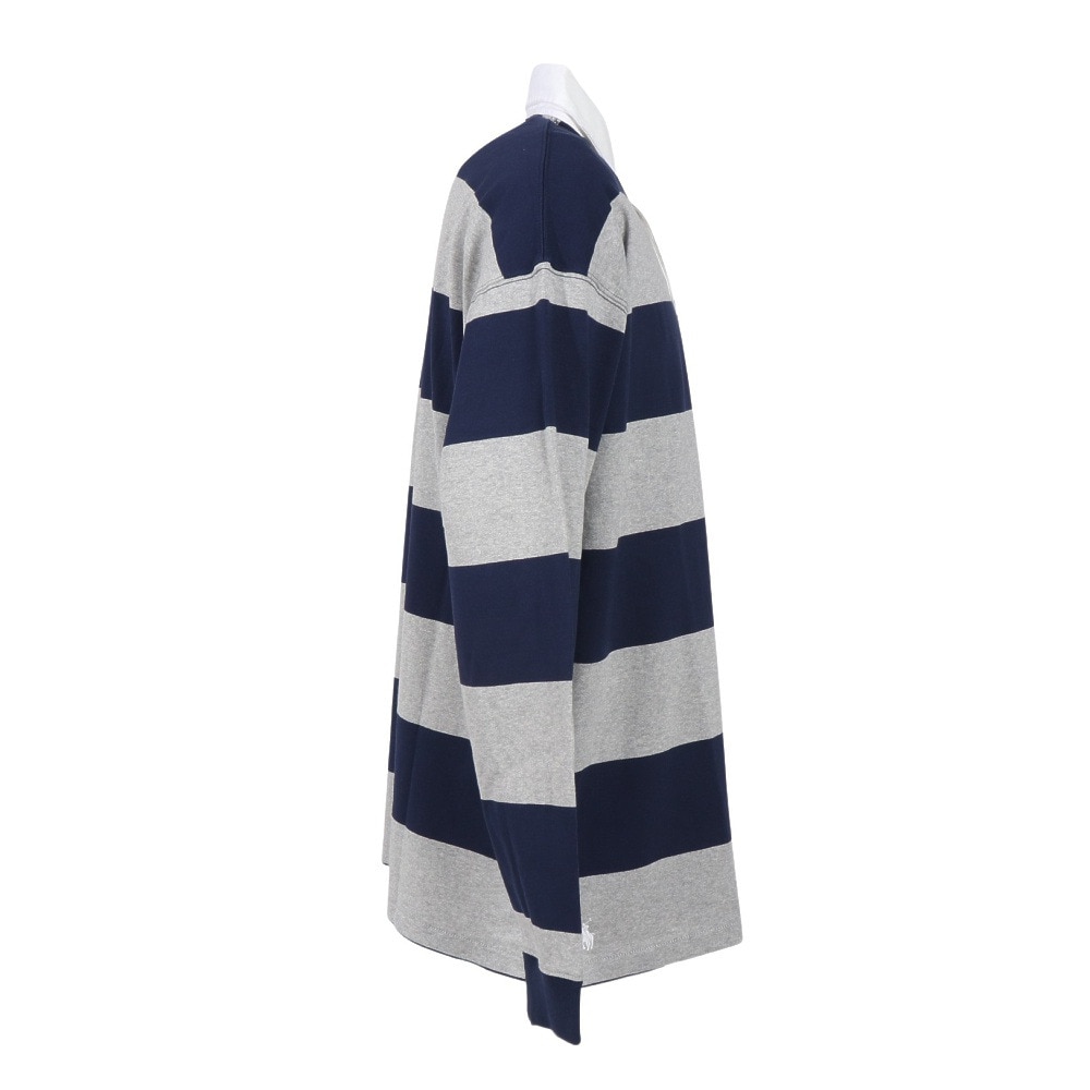 ラルフ ローレン（RALPH LAUREN）（メンズ）ビッグ フィット ストライプド ジャージー ラグビー シャツ MNPOKNI16824250400