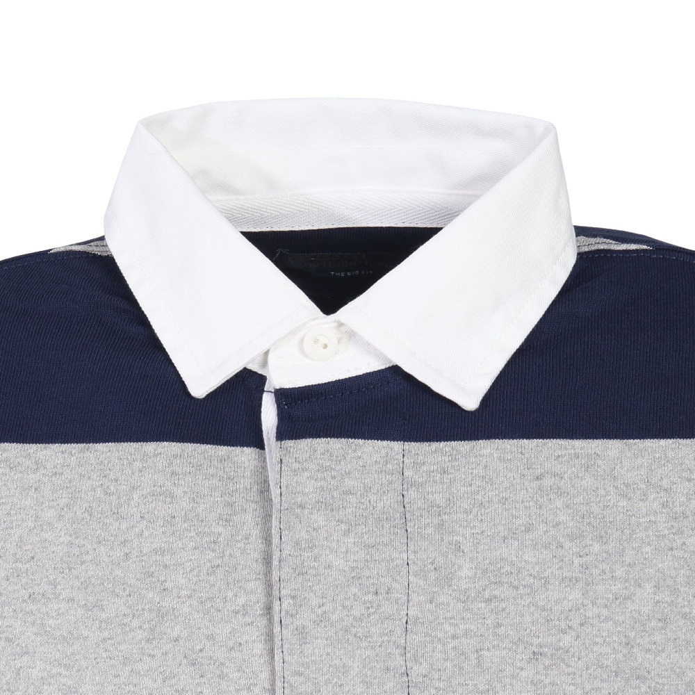 ラルフ ローレン（RALPH LAUREN）（メンズ）ビッグ フィット ストライプド ジャージー ラグビー シャツ MNPOKNI16824250400