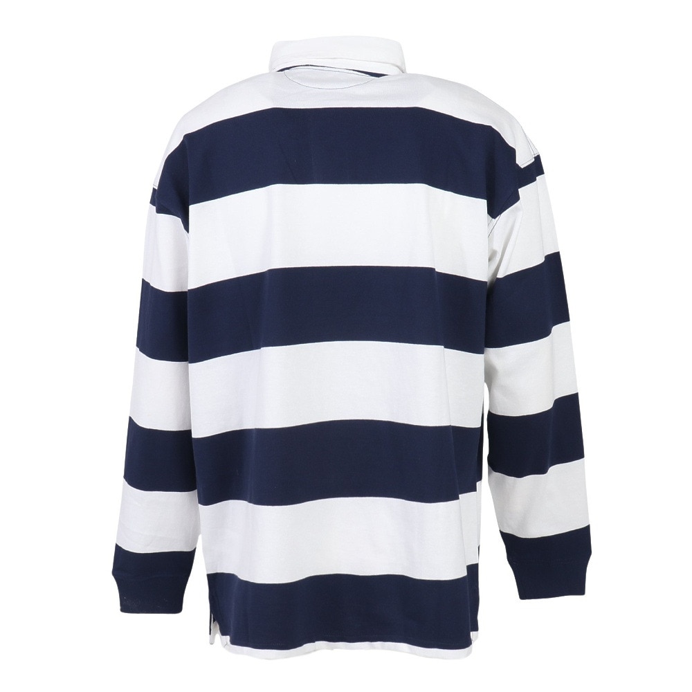 ラルフ ローレン（RALPH LAUREN）（メンズ）ビッグ フィット ストライプド ジャージー ラグビー シャツ MNPOKNI16824253100