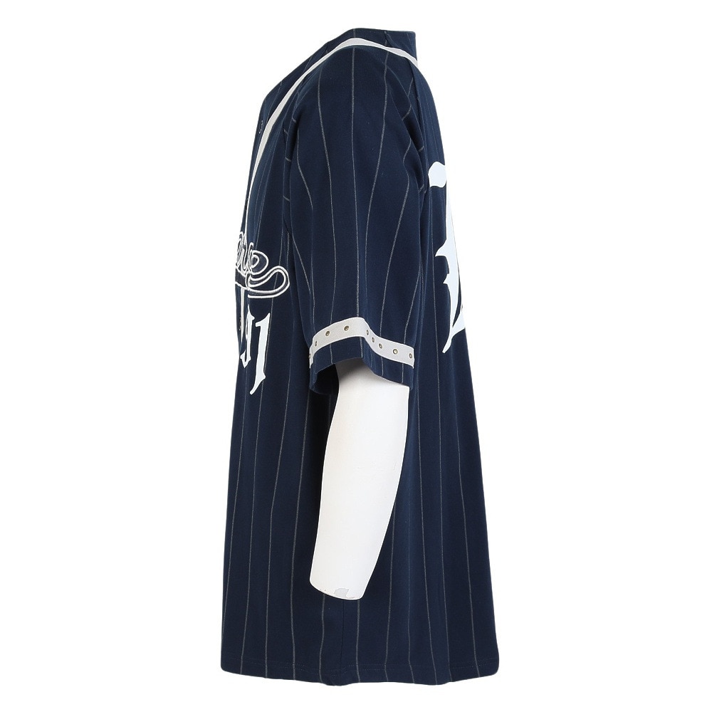 エクストララージ（XLARGE）（メンズ）STUDDED ベースボール ジャージ 101252013005-NAVY