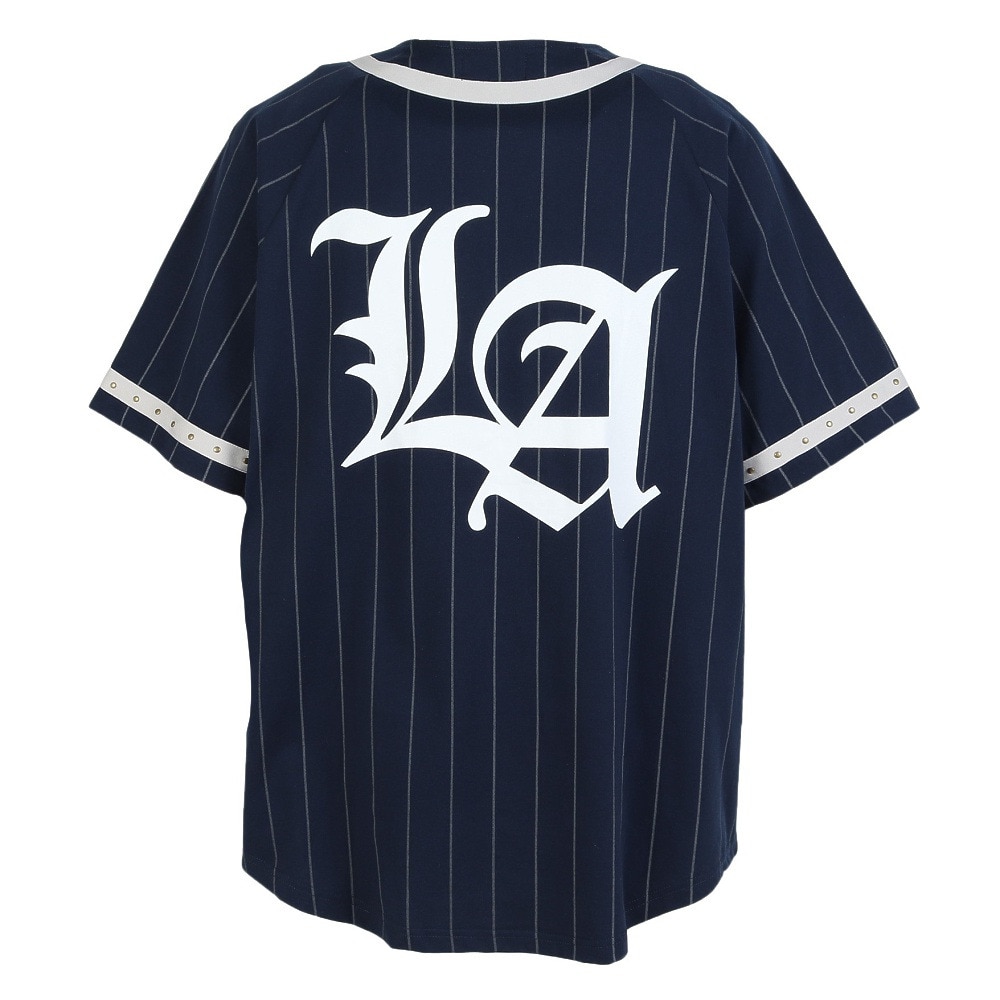 エクストララージ（XLARGE）（メンズ）STUDDED ベースボール ジャージ 101252013005-NAVY