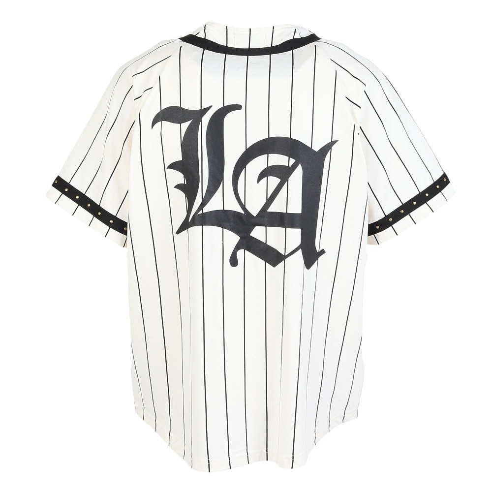エクストララージ（XLARGE）（メンズ）STUDDED ベースボール ジャージ 101252013005-WHITE