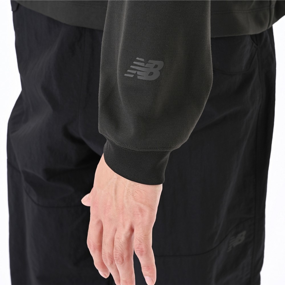 ニューバランス（new balance）（メンズ）ODロングスリーブTシャツ AMT55645BLK