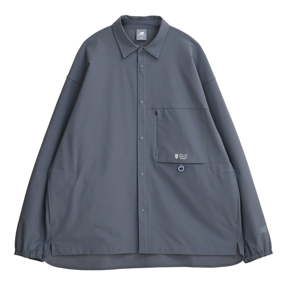 ニューバランス（new balance）（メンズ）ODウーブンロングTシャツ AMT55648GT