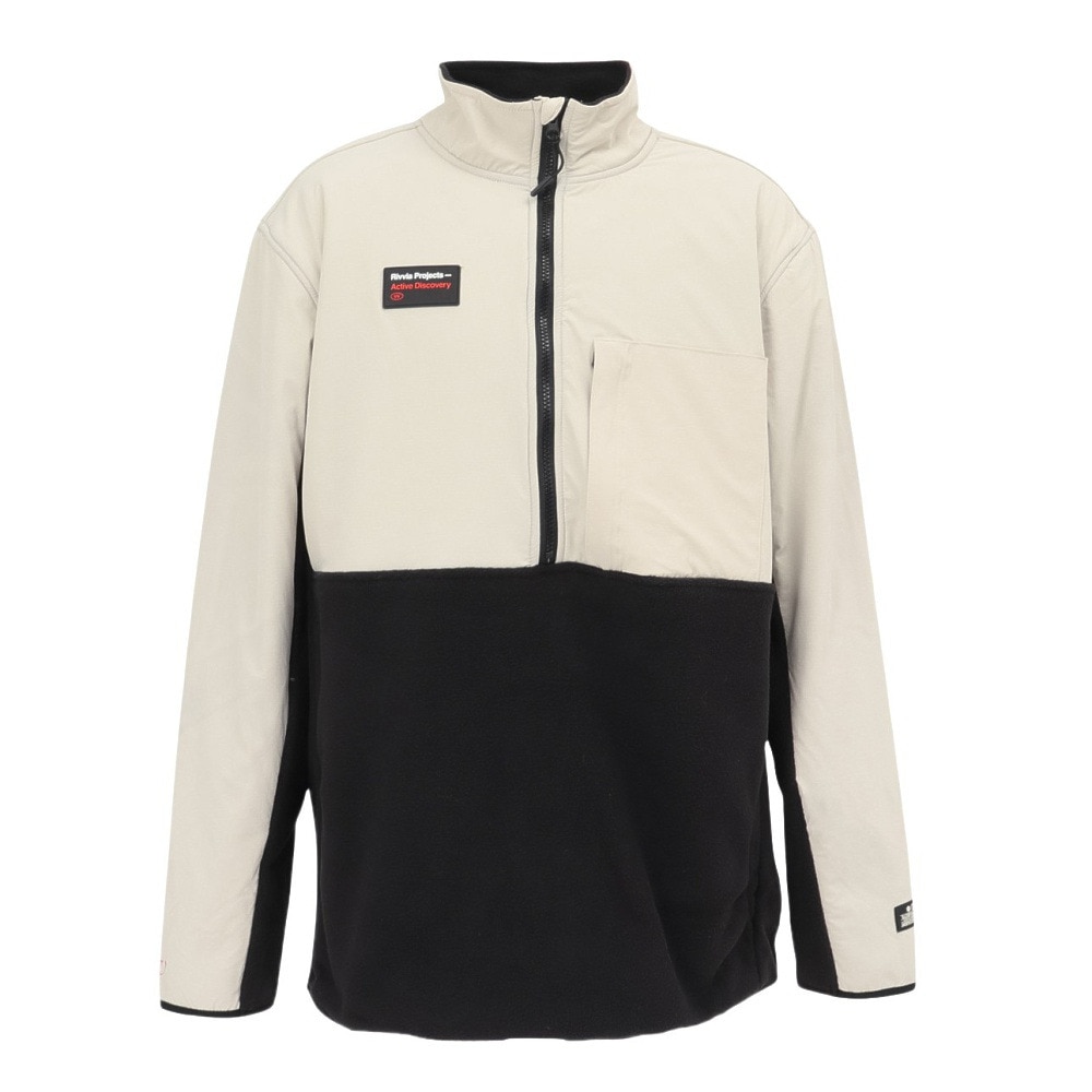 リヴィアプロジェクツ(Rivvia Projects)ハーフジップ POLAR フリース ジャケット RFL-25325-BK… リヴィアプロジェクツ（Rivvia Projects）（メンズ）ハーフジップ