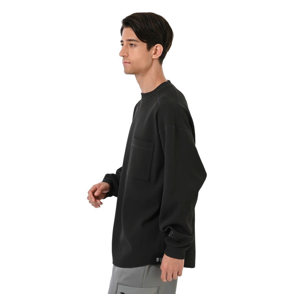 ニューバランス（new balance）（メンズ）ワッフル ロングスリーブTシャツ MT62J3JKABR