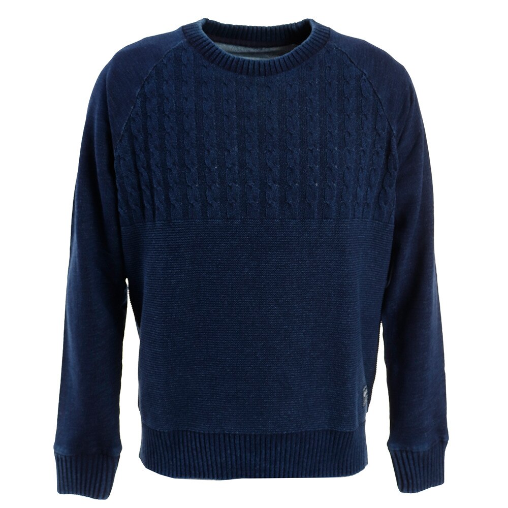  KNIT&TERRY クルーネックシャツ 860EK9FQ8045 IBLU オンライン価格