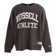 ラッセル（RUSSELL）（メンズ）KNIT CREW COLLEGE セーター RBM22F0009 GRY