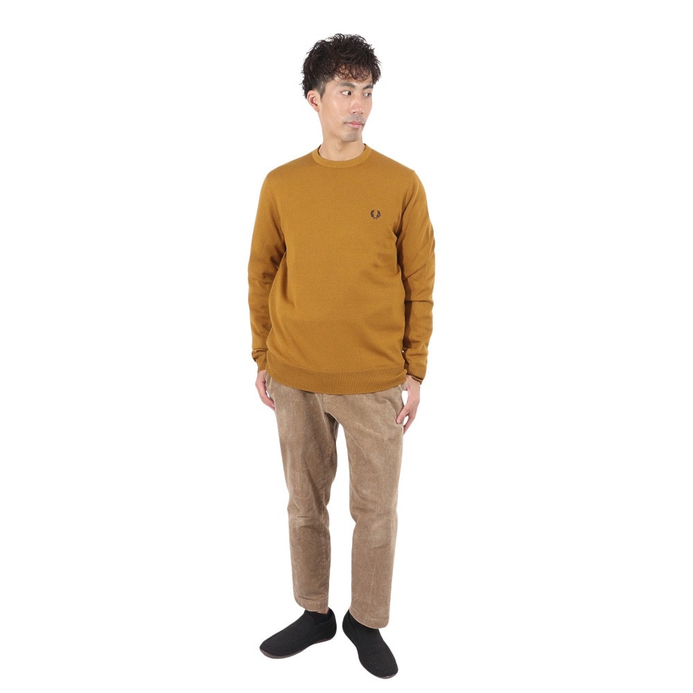 フレッドペリー（FRED PERRY）（メンズ）クラシック クルーネック Jumper ニット K9601-S81 23AW