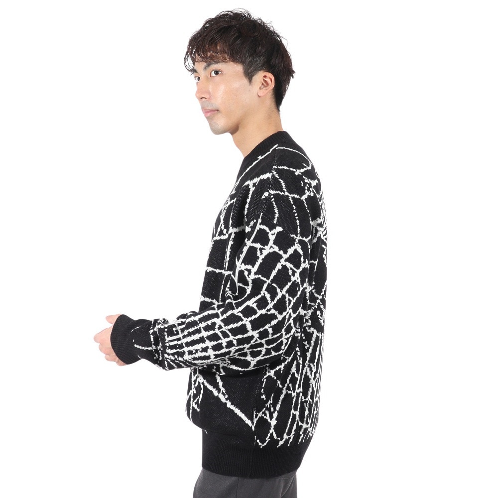 WASTED PARIS（WASTED PARIS）（メンズ）クルーネックニット スウェッターグリッド 2321-07216-01100