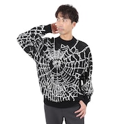 (メンズ)クルーネックニット スウェッターグリッド 2321-07216-01100