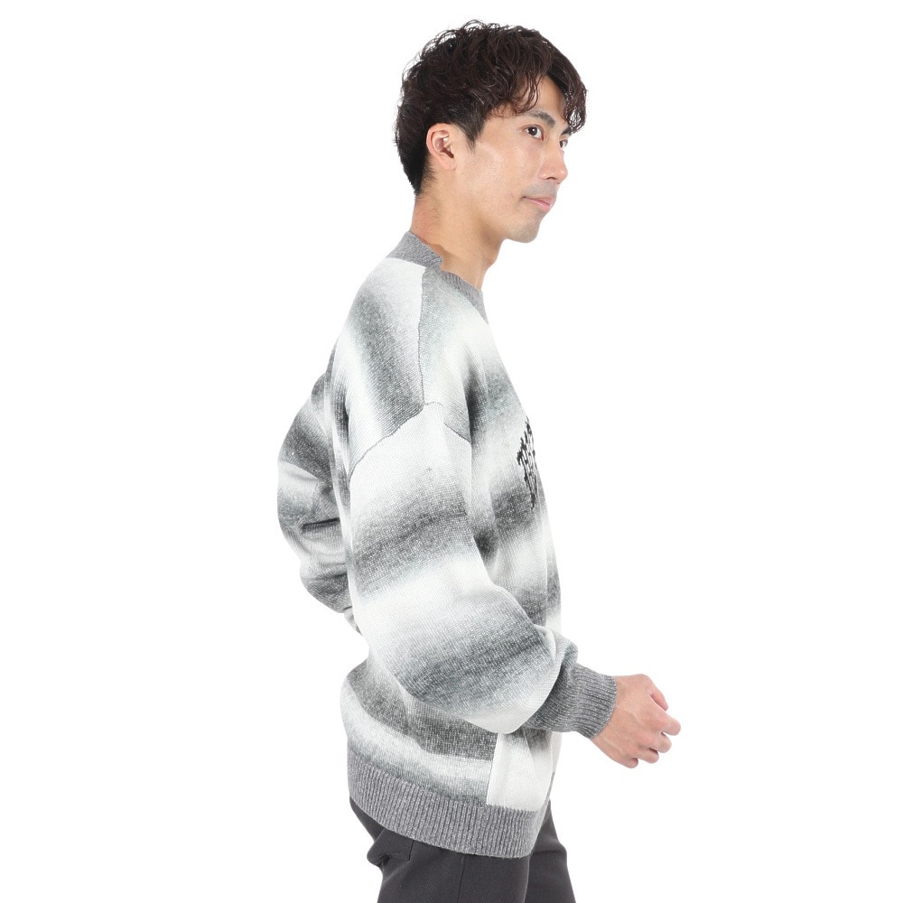 WASTED PARIS（WASTED PARIS）（メンズ）クルーネックニット スウェッターブラーキングダム 2321-07216-01402