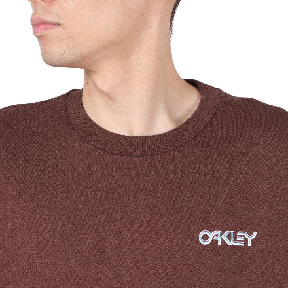 オークリー（OAKLEY）（メンズ）MTL RINGE クルースウェット FOA406177-9B2