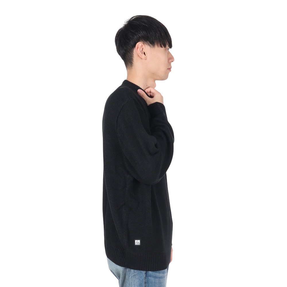 リーフ（REEF）（メンズ）BULKY ニット セーター RFKNM2401-BLK