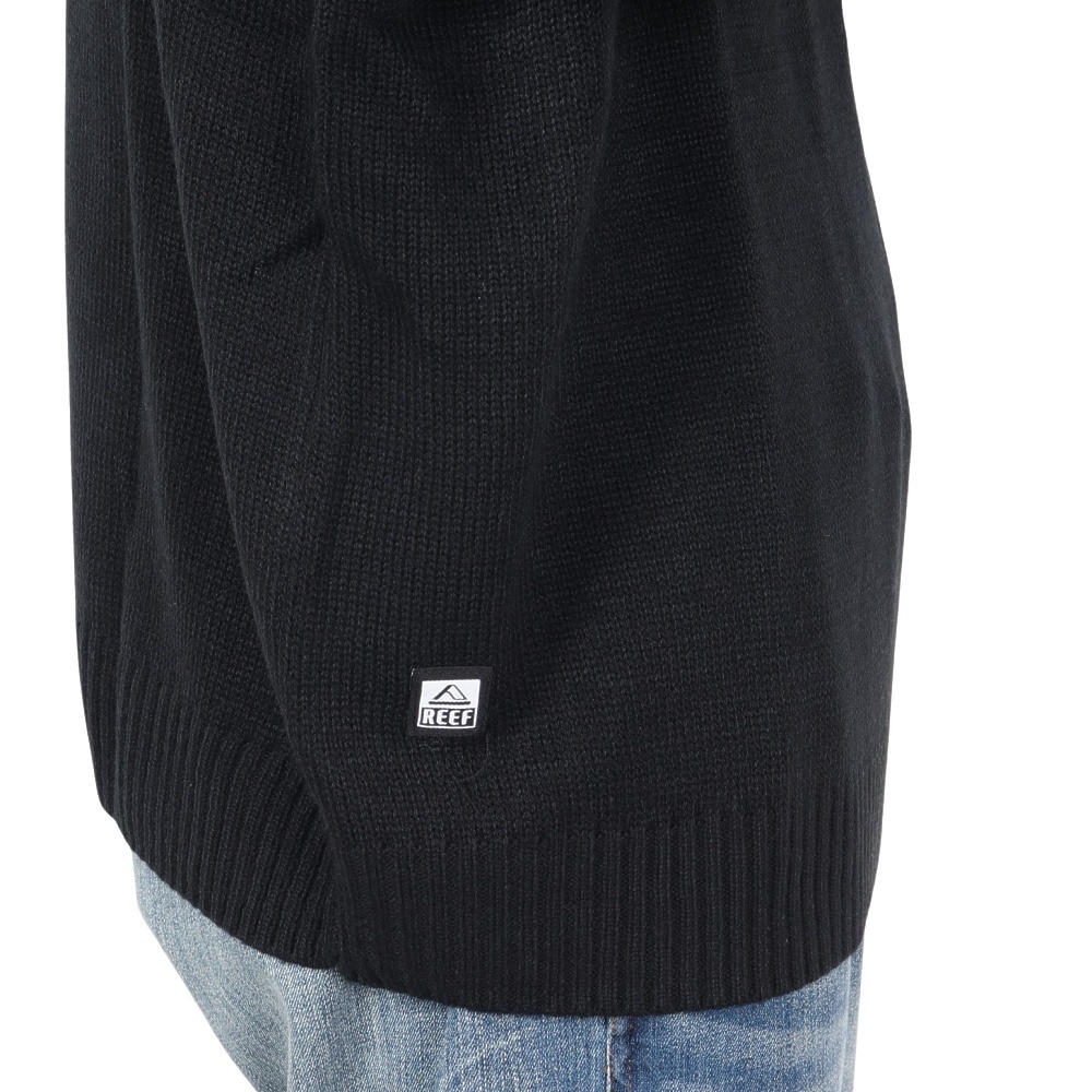リーフ（REEF）（メンズ）BULKY ニット セーター RFKNM2401-BLK