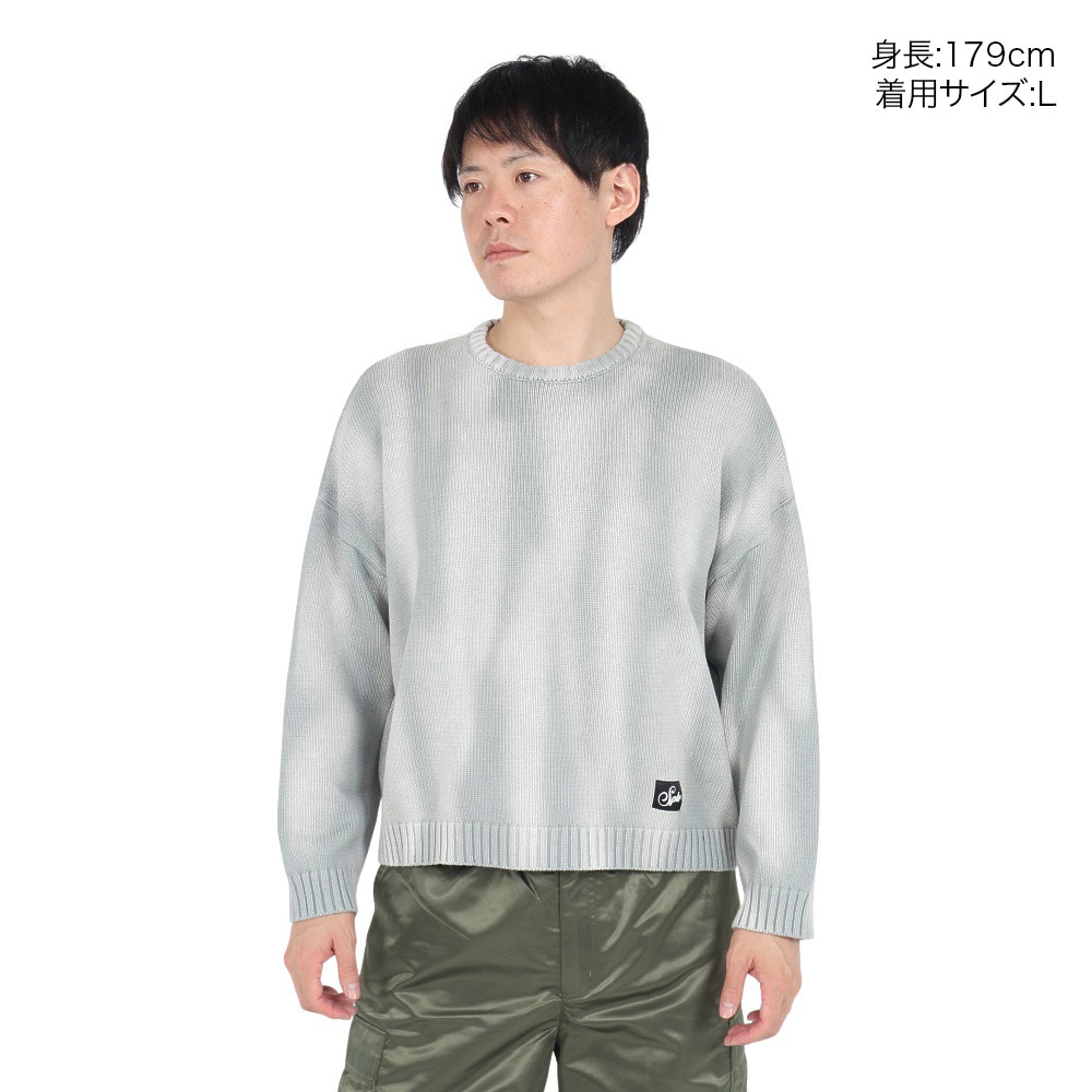 SPLR（SPLR）（メンズ）Garment Dyed クルーネックニット 2421-18116-00502