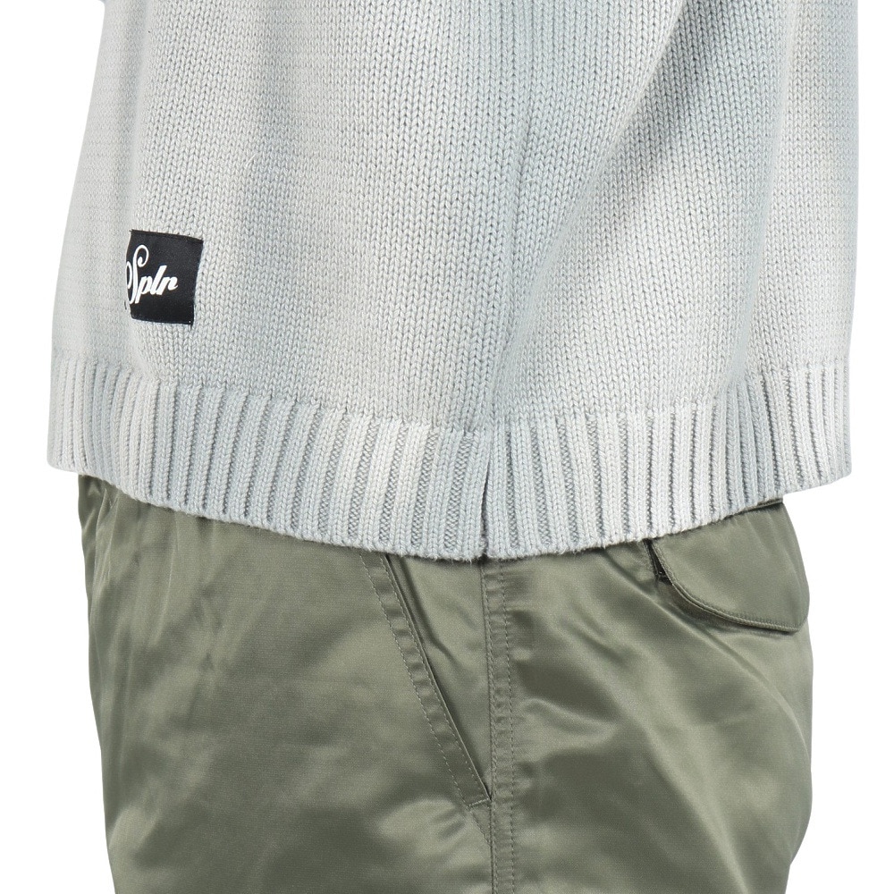 SPLR（SPLR）（メンズ）Garment Dyed クルーネックニット 2421-18116-00502