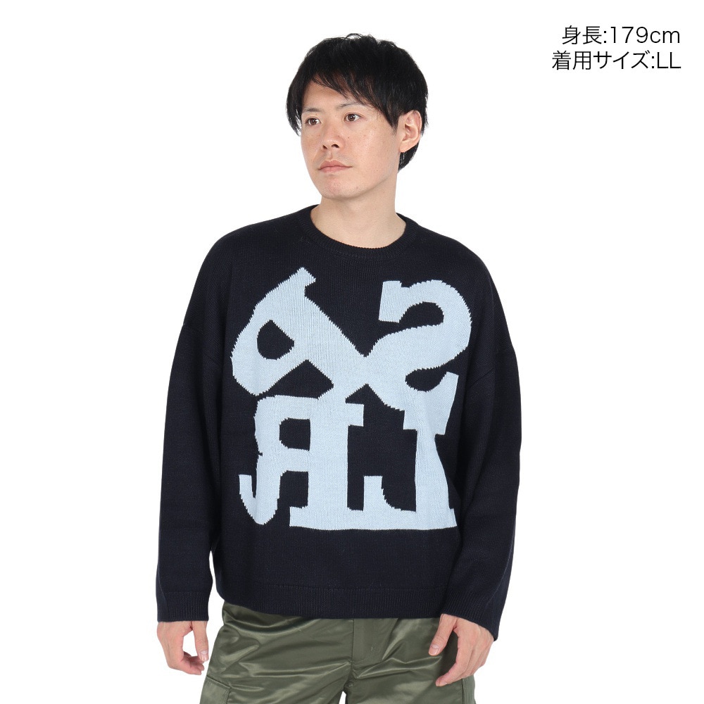 SPLR（SPLR）（メンズ）Carving クルーネックニット 2421-18116-00700