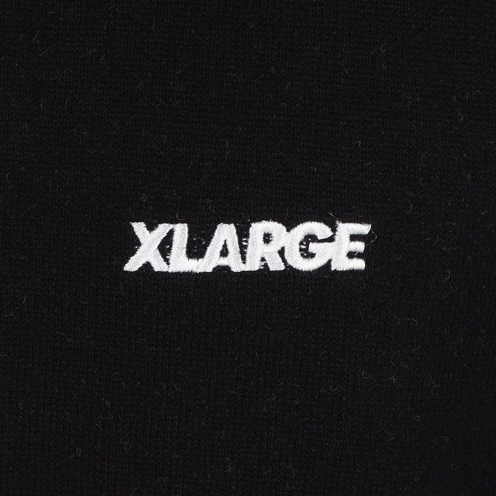 エクストララージ（XLARGE）（メンズ）OG クルーネック ニット 101253015001-BLACK