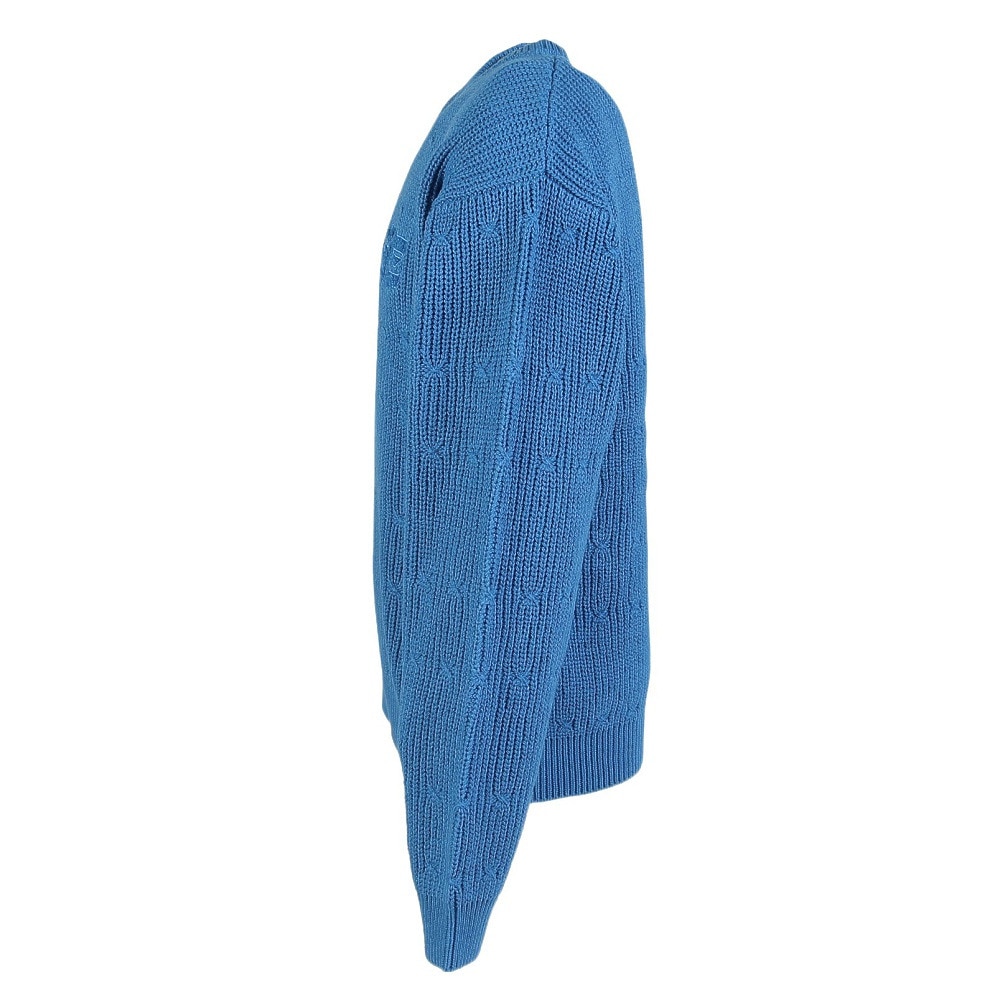 エクストララージ（XLARGE）（メンズ）DEFORMED CABLE クルーネックニット 101253015004-BLUE