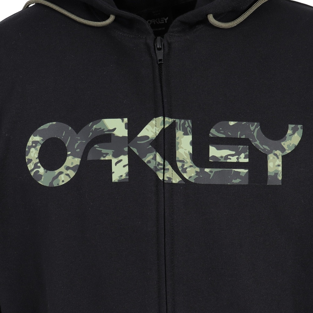 新品 OAKLEY オークリー フードロゴ フルジップフーディー 上下セット メンズXL★裏起毛★トレーニング ジップパーカー＆パンツ 普段使いに スカル 5.0 VERSATILE ストレッチ フルジップフーディー(中間着