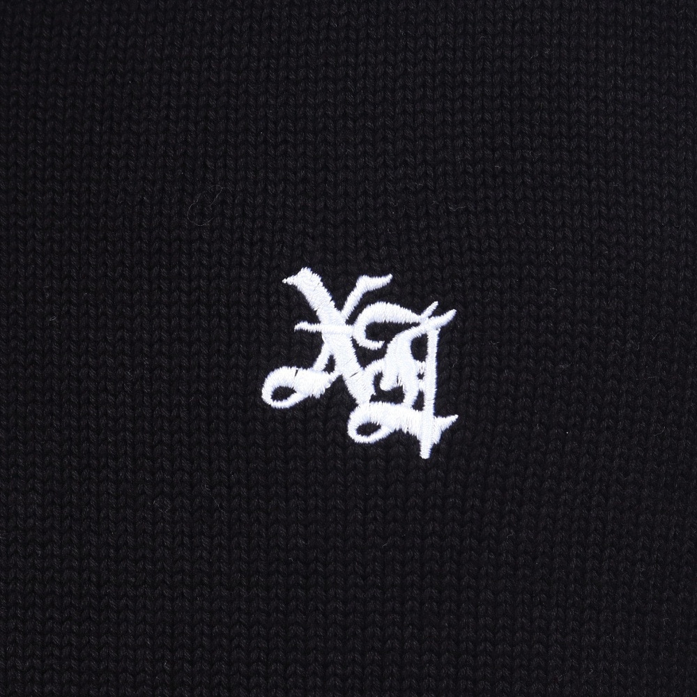 エクストララージ（XLARGE）（メンズ）ニットベスト メンズ OLD ENGLISH  101233015001-BLACK