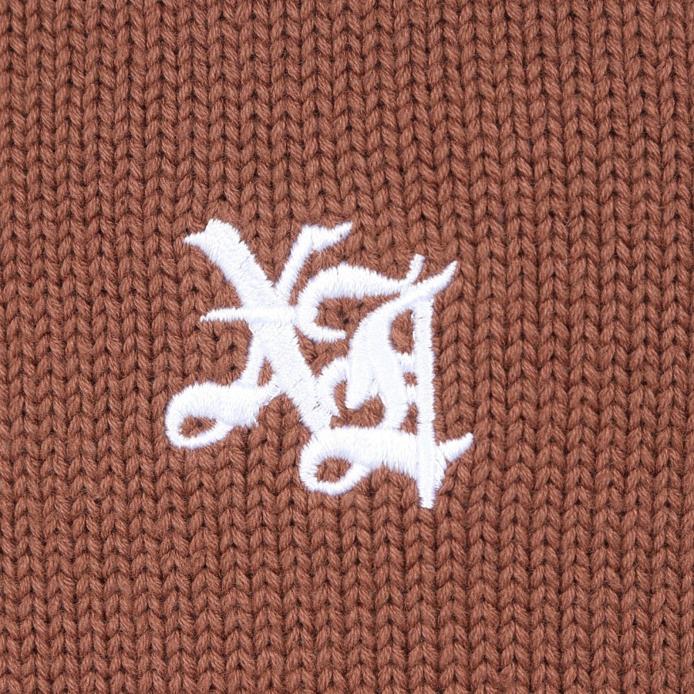 エクストララージ（XLARGE）（メンズ）ニットベスト メンズ OLD ENGLISH  101233015001-BROWN