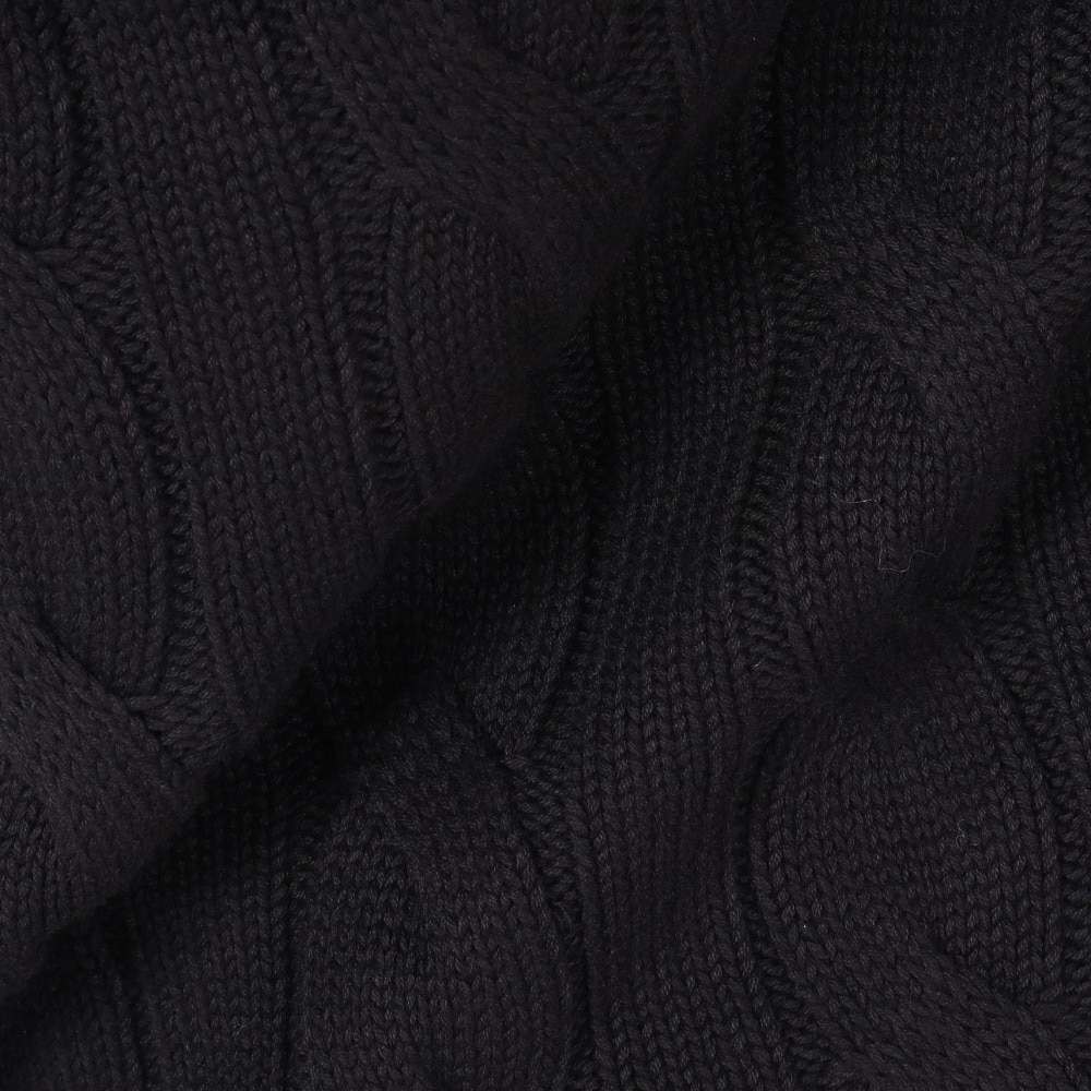 エクストララージ（XLARGE）（メンズ）CABLE KNIT ベスト 101243015001-BLACK