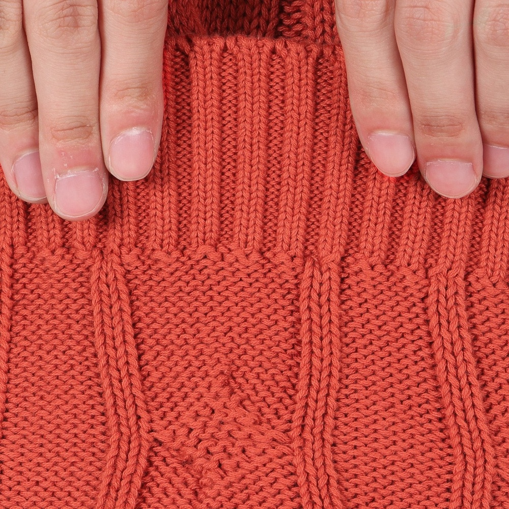 エクストララージ（XLARGE）（メンズ）CABLE KNIT ベストT 101243015001-ORANGE