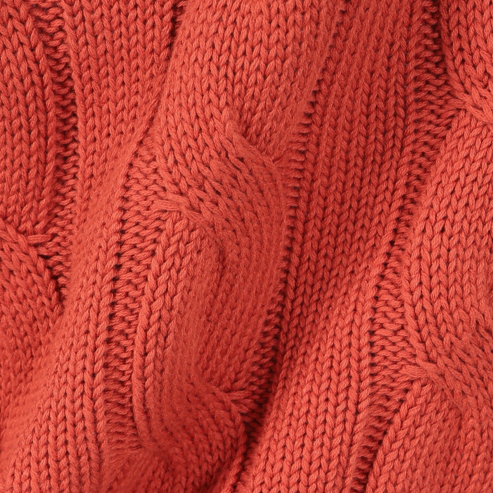 エクストララージ（XLARGE）（メンズ）CABLE KNIT ベストT 101243015001-ORANGE