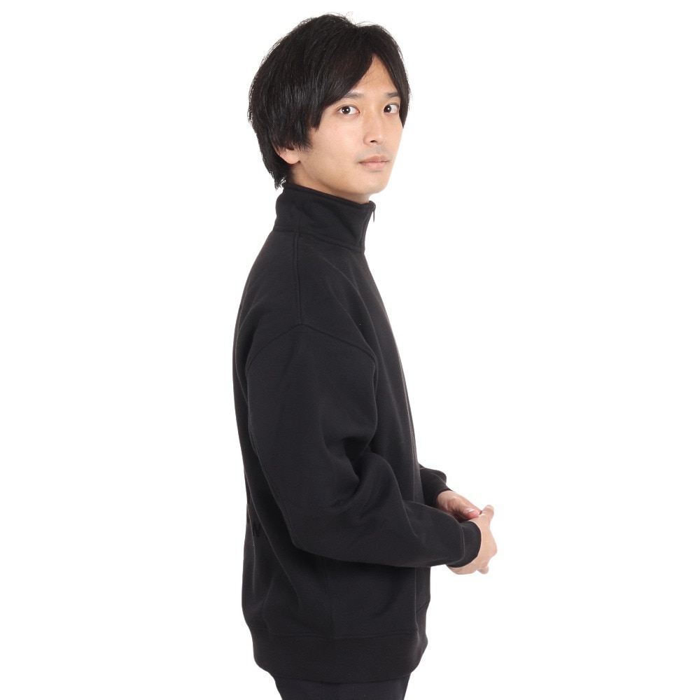 CALVINKLEIN JEANS （CALVINKLEIN JEANS ）（メンズ）1978 Flock ロゴ ハーフジップ スウェットシャツ J324100