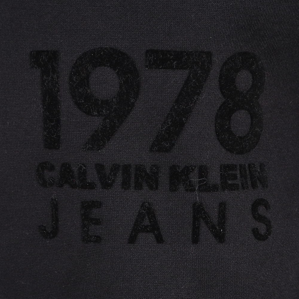 CALVINKLEIN JEANS （CALVINKLEIN JEANS ）（メンズ）1978 Flock ロゴ ハーフジップ スウェットシャツ J324100