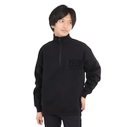 (メンズ)1978 Flock ロゴ ハーフジップ スウェットシャツ J324100