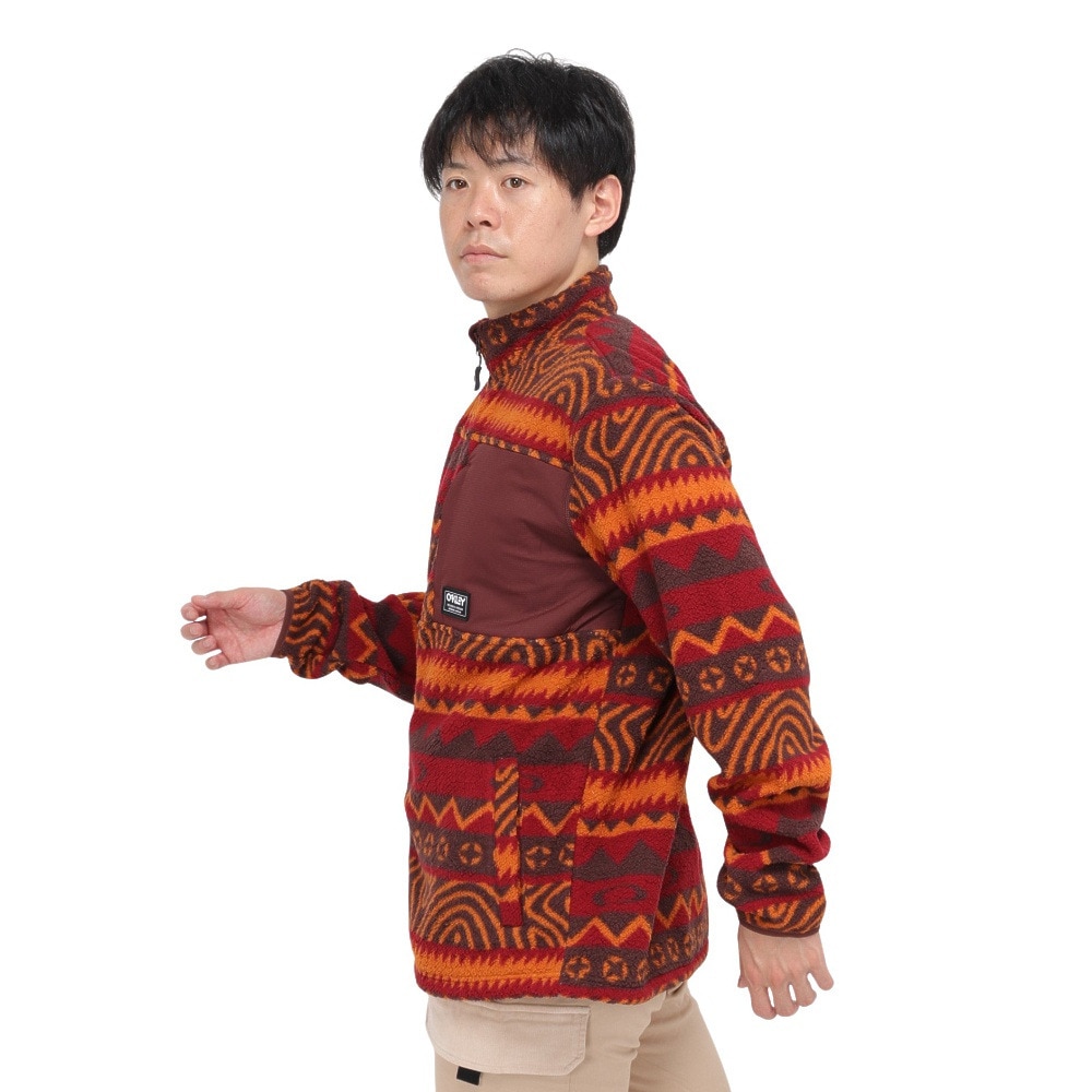 オークリー（OAKLEY）（メンズ）マウンテン ファイア シェルパ スウェットシャツ FOA403426-43R