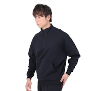 (メンズ)SOHO 1/4 ジップスウェットシャツ FOA404827