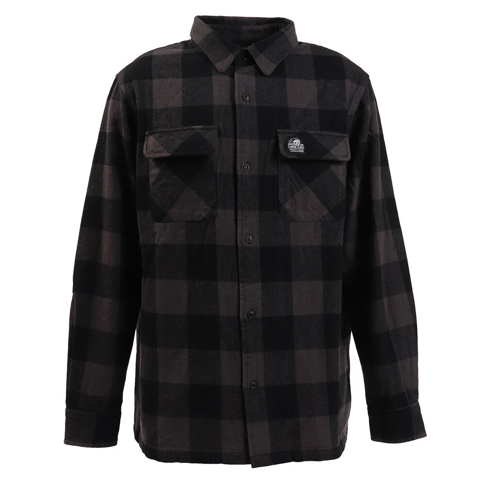  バッファロー チェックシャツ ST19FU01 BLACK