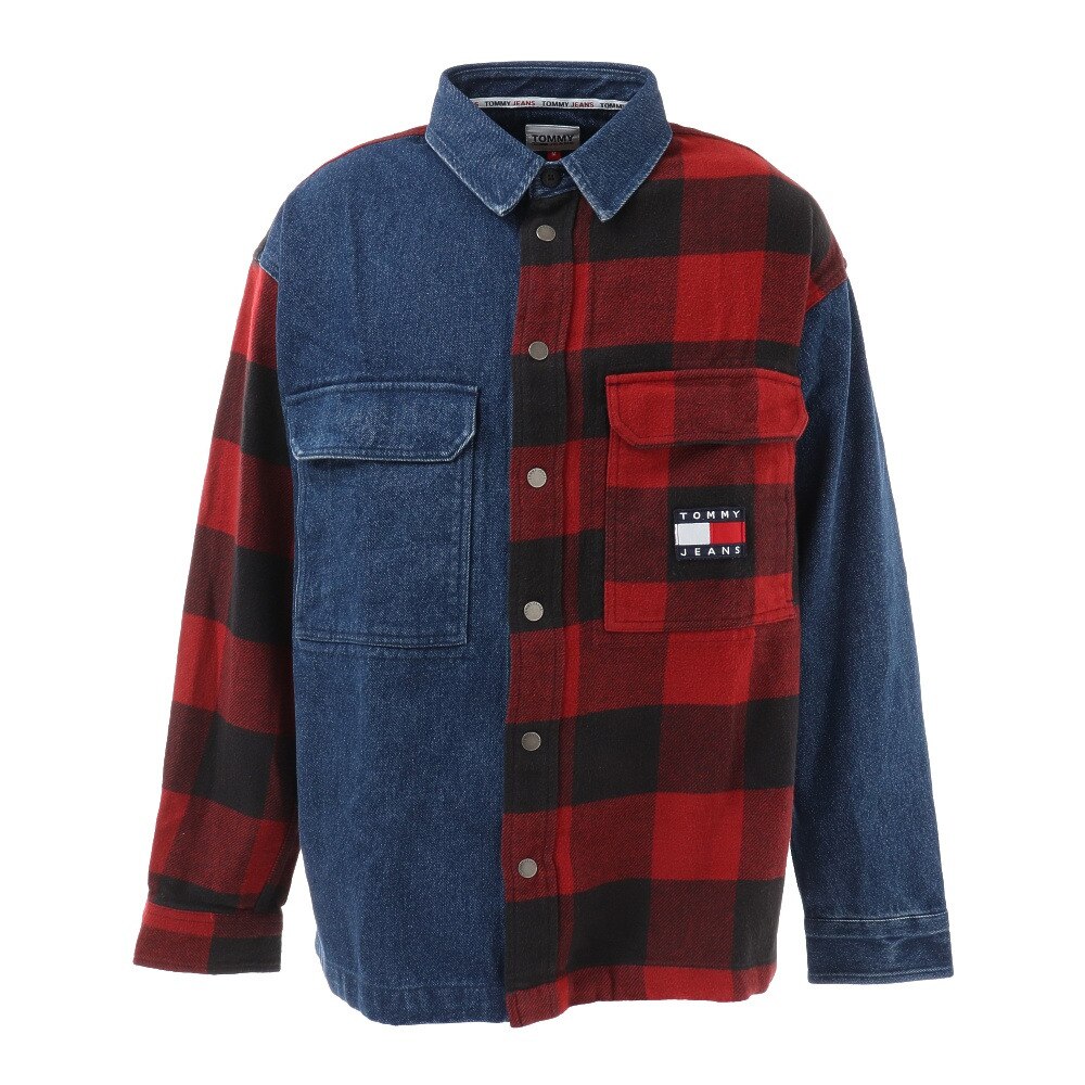  デニムロングスリーブシャツ DM0DM09574 XLK