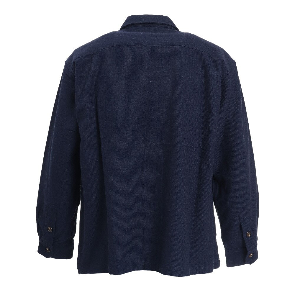 S.A.S（メンズ）ヘビーネル CPOシャツ SAS2125102-79:NAVY