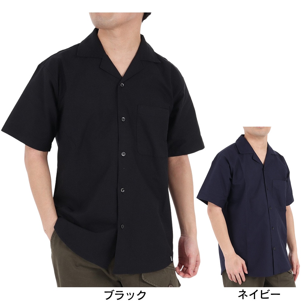 エスエーエス（S.A.S）（メンズ）半袖シャツ メンズ リラックスオープンカラーシャツ SAS2245902-79:NAVY