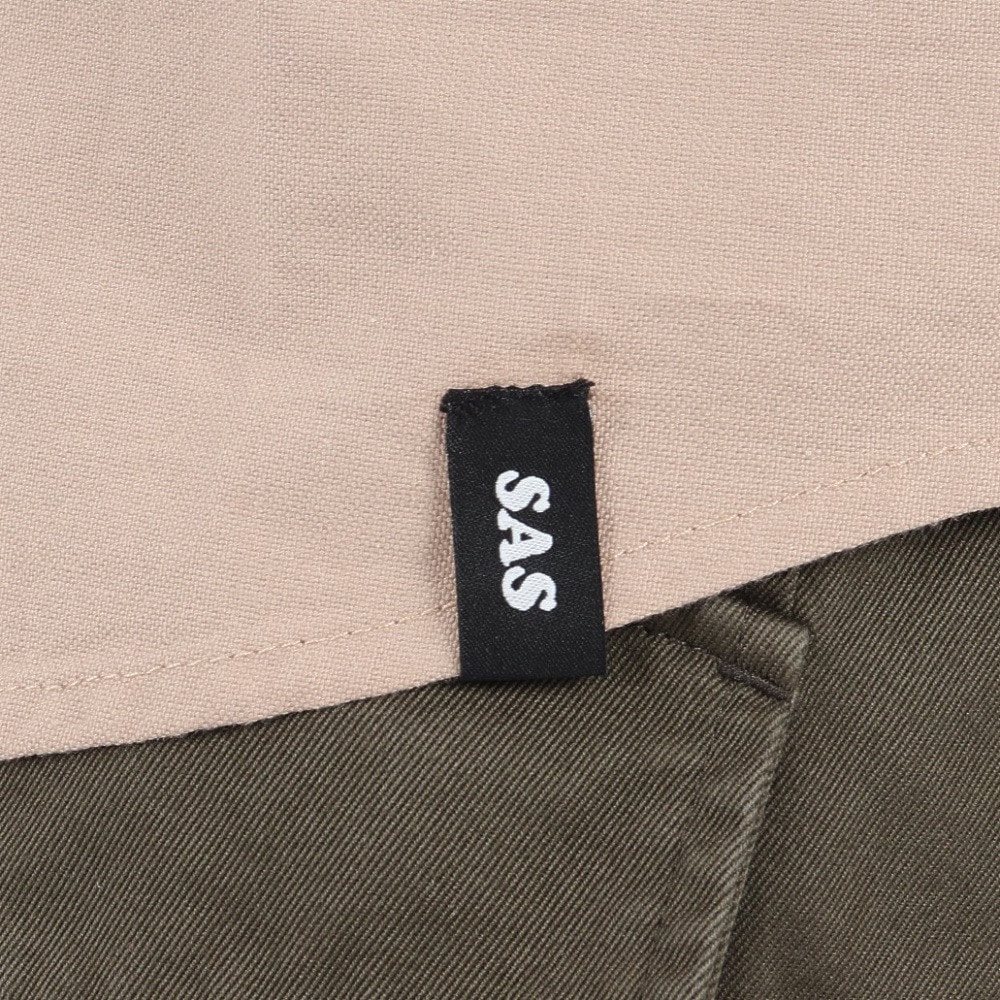 エスエーエス（S.A.S）（メンズ）半袖シャツ メンズ リラックスオープンカラーシャツ SAS2245902-20:BEIGE
