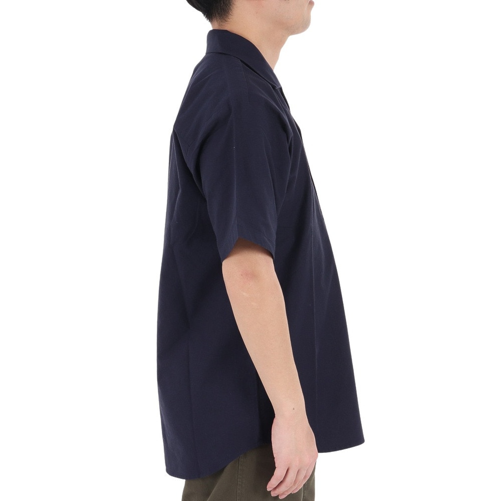 エスエーエス（S.A.S）（メンズ）半袖シャツ メンズ リラックスオープンカラーシャツ SAS2245902-79:NAVY