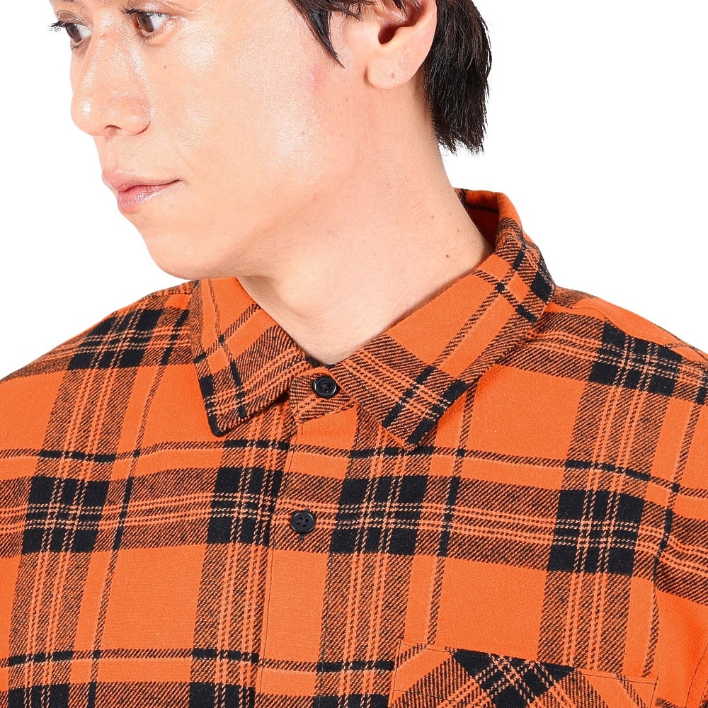 オークリー（OAKLEY）（メンズ）ボタンダウンシャツ PODIUM PLAID LS FLAN FOA402573-97E