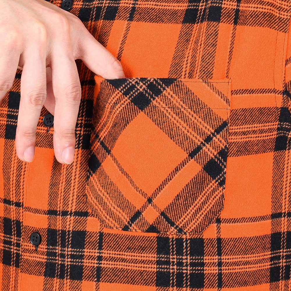オークリー（OAKLEY）（メンズ）ボタンダウンシャツ PODIUM PLAID LS FLAN FOA402573-97E