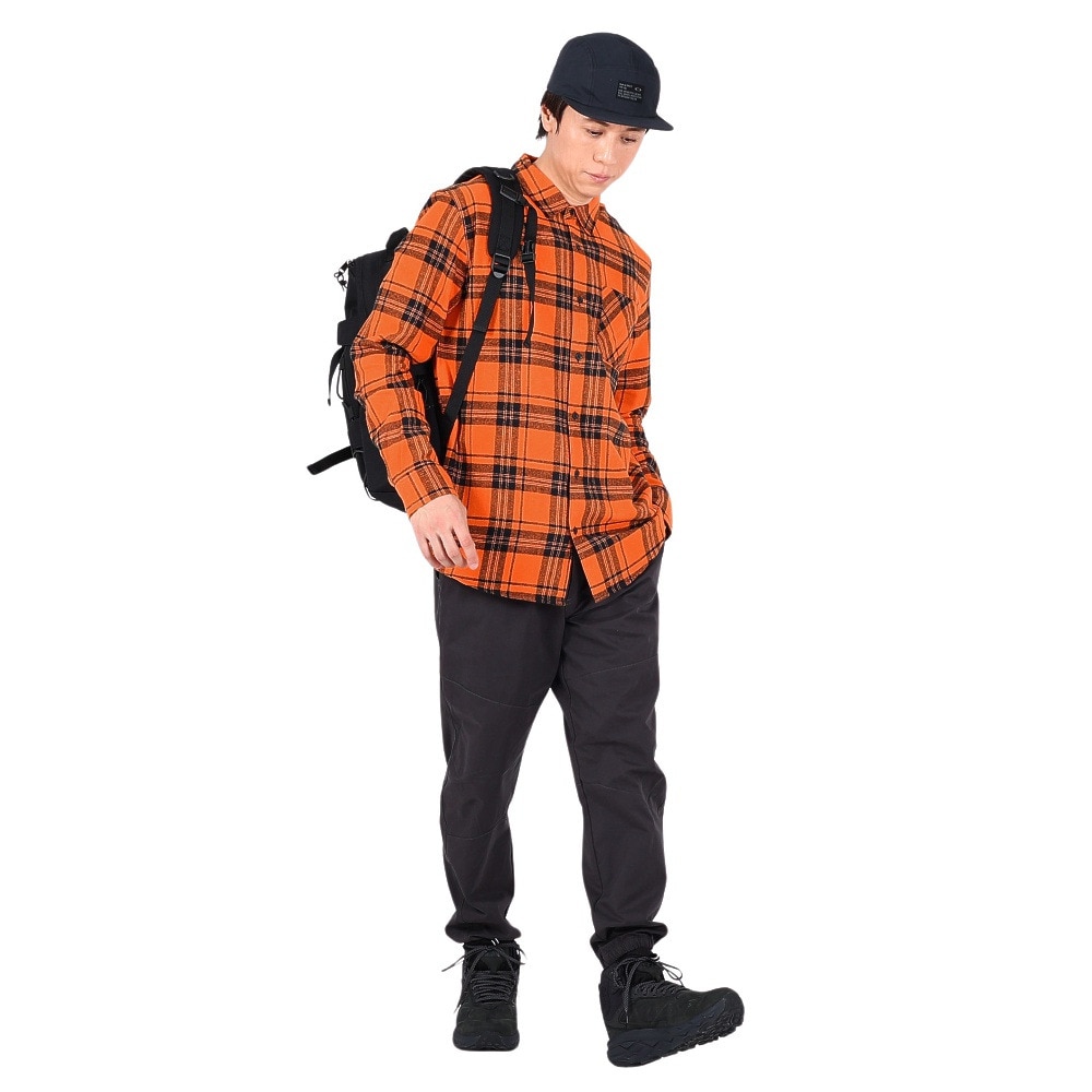 オークリー（OAKLEY）（メンズ）ボタンダウンシャツ PODIUM PLAID LS FLAN FOA402573-97E
