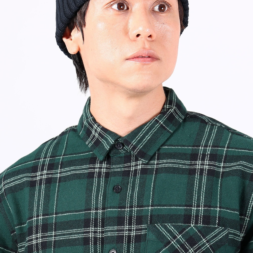 オークリー（OAKLEY）（メンズ）ボタンダウンシャツ PODIUM PLAID LS FLAN FOA402573-9F2