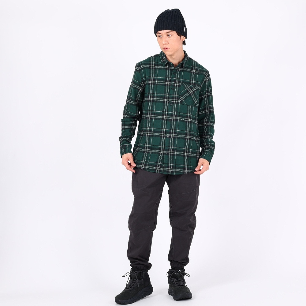 オークリー（OAKLEY）（メンズ）ボタンダウンシャツ PODIUM PLAID LS FLAN FOA402573-9F2