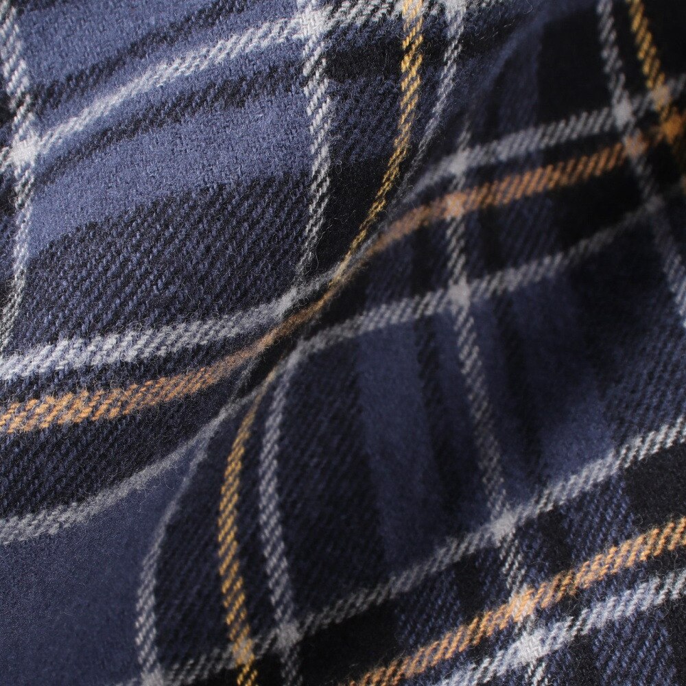 エスエーエス（S.A.S）（メンズ）ネルチェックCPOシャツ SAS2325800-79:NAVY