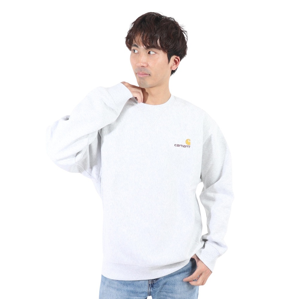 カーハート（CARHARTT）（メンズ）アメリカンスクリプトスウェットシャツ I025475482XX23FW