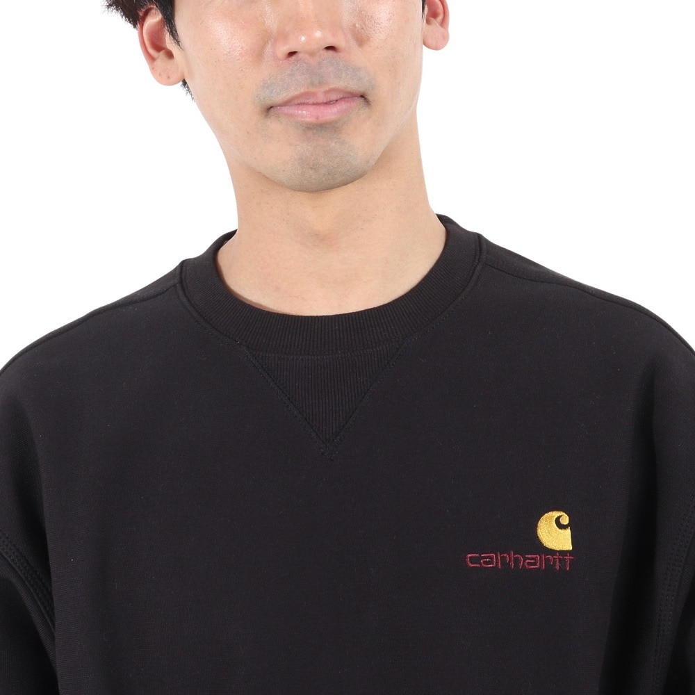 カーハート（CARHARTT）（メンズ）アメリカンスクリプトスウェットシャツ I02547589XX23FW