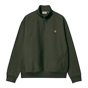 カーハート(CARHARTT)(メンズ)ハーフジップ AMERICANSCRIPT スウェットシャツ I0270141NQXX23FW